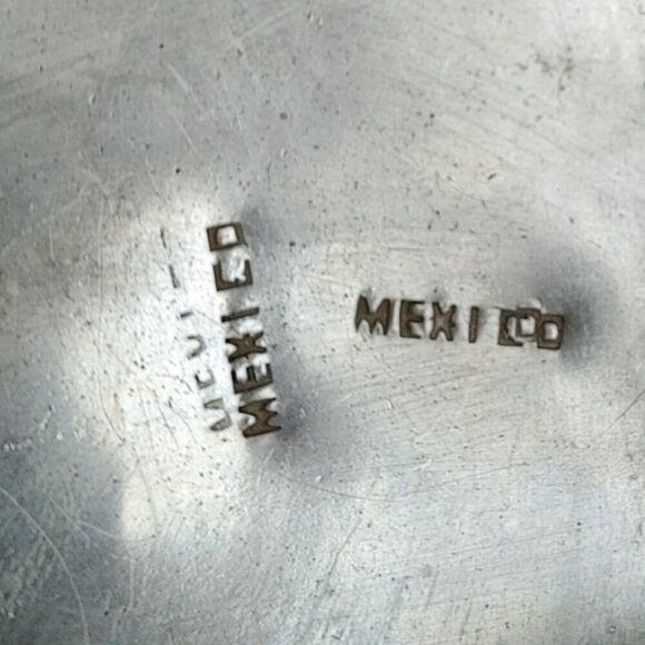 Vintage Aztec Sun Dial Belt Buckle - Picture 5 of 7